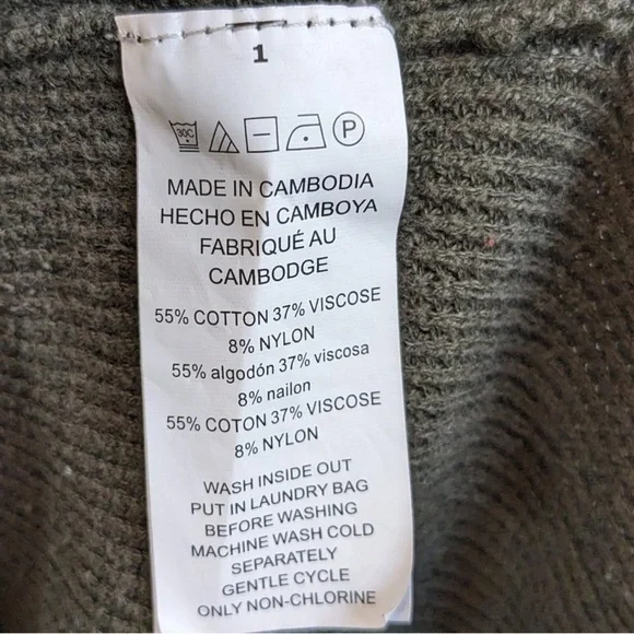 Michael Kors Green Cowl Neck Sweater - Picture 8 of 9